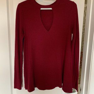 Urban Outfitter Long Sleeve Wine colored